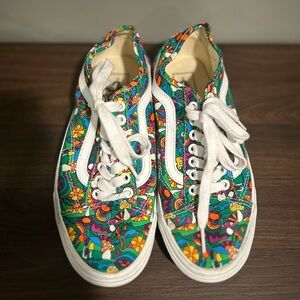 VANS Colorful Floral Sneakers
